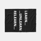 Erfahren Sie, wie Sie Motivierend Zitat veröffentl Fleecedecke (Vorderseite (Horizontal))