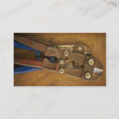 Erfahrene Arbeits-Visitenkarte Visitenkarte (Rückseite)