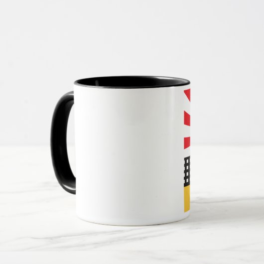 Erfahrene Samurais Tasse (Vorderseite Links)