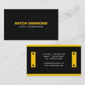 Erfahrener Handels-Visitenkarten Visitenkarte (Vorne/Hinten)