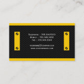 Erfahrener Handels-Visitenkarten Visitenkarte (Rückseite)