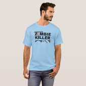 Erfahrener Zombie-Mörder-T - Shirt (Vorne ganz)