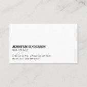 Erfahrung im Weinbau | Weinberg | QR Code Business Visitenkarte (Rückseite)