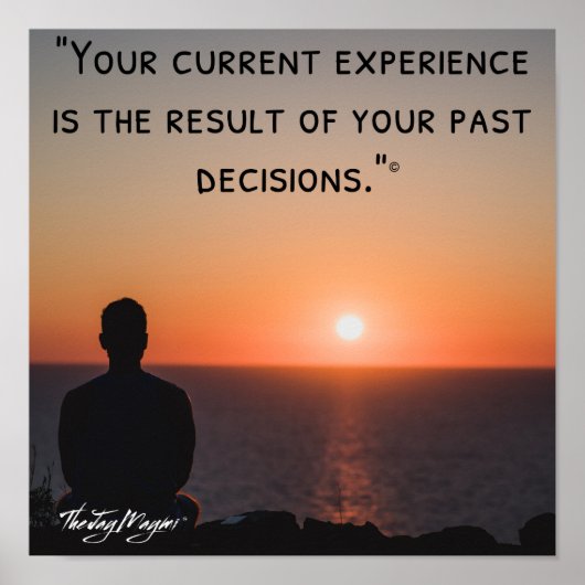 "Erfahrung" Poster (Vorne)