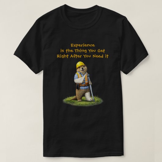 "Erfahrung" T-Shirt (Design vorne)