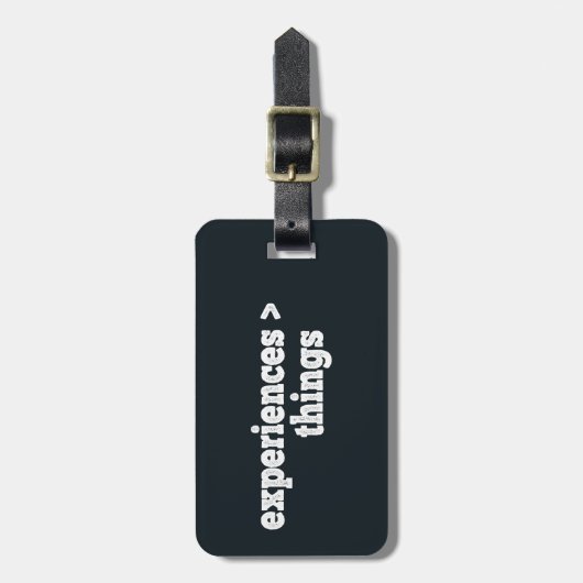 Erfahrungen > Dinge Gepäckanhänger (Vorderseite vertikal)