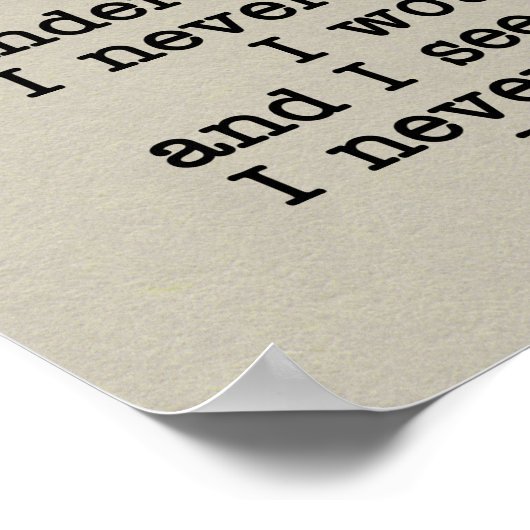 Erfahrungen Poster (Ecke)