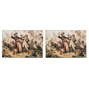 Erfasse den Piraten Blackbeard, Queen Anne's Reven Kissenbezug