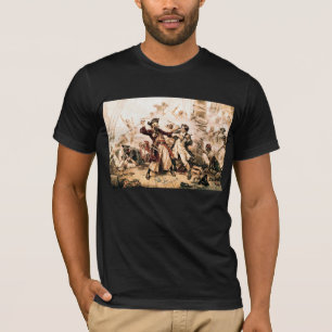 Erfasse den Piraten Blackbeard, Queen Anne's Reven T-Shirt