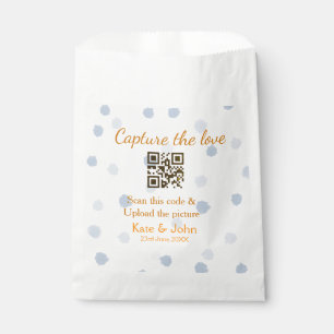 Erfasse die Liebe, füge QR-Scan-Bild hochzuladen b Geschenktütchen