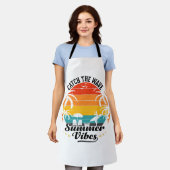 Erfasse die Sommerwelle Vibes Schürze (Getragen)