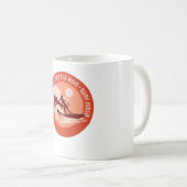 Erfasse die Welle Kaffeetasse (VorderseiteRechts)