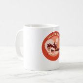 Erfasse die Welle Kaffeetasse (Vorderseite Links)