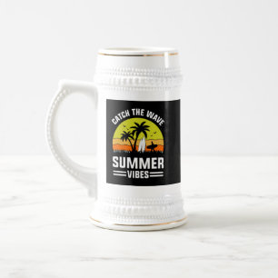 Erfasse Die Welle Sommer Stimmung-64193 Bierglas