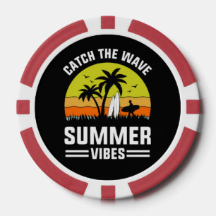 Erfasse Die Welle Sommer Stimmung-64193 Pokerchips