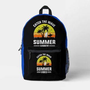Erfasse Die Welle Sommerstimmung-64193 Bedruckter Rucksack