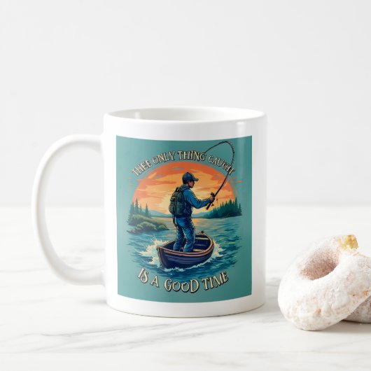 Erfasse eine gute Zeit Kaffeetasse (Mit Donut)
