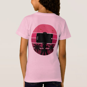 Erfasse Lebensvibes – Schöpfer des tropischen Sonn T-Shirt