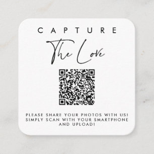Erfassen Sie die Liebeskarten mit QR-Code Begleitkarte
