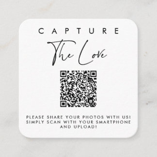 Erfassen Sie die Liebeskarten mit QR-Code Begleitkarte