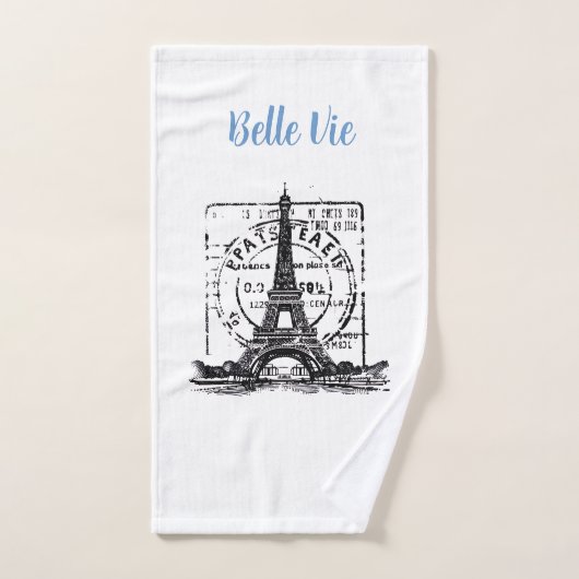 Erfassen Sie ein bisschen Paris mit Bell V Küchenh Handtuch (Handtuch)