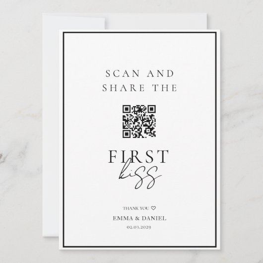 Erfassen Sie jedes zeitaufwendige QR-Foto (Vorderseite)