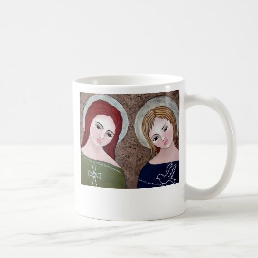 Erfasst in meinem Namen Kaffeetasse (Rechts)
