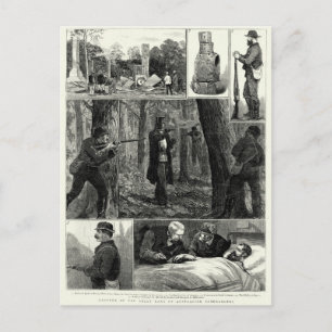 Erfassung der Ned Kelly Bande Postkarte