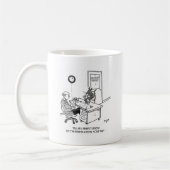 Erfinder-Cartoon 1932 Kaffeetasse (Links)