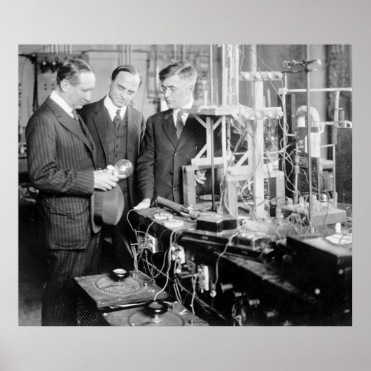 Erfinder Guglielmo Marconi, Anfang der 1900er Jahr Poster (Vorne)