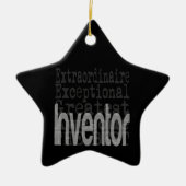 Erfinder Keramik Ornament (Vorne)