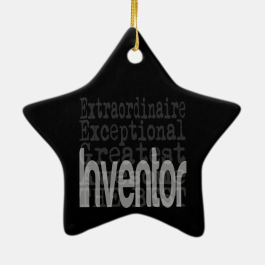 Erfinder Keramik Ornament (Hinten)