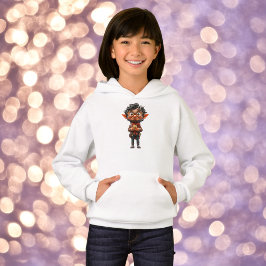 Erfinderin Weihnachts-Elf-Girl Hoodie