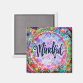 Erfinderischer Spaß farbenfroh florale Moderne Ins Magnet (Vorderseite/Rückseite)