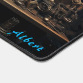 Erfindung Alchemy Steampunk Scribe Schreibtischunterlage (Ecke)