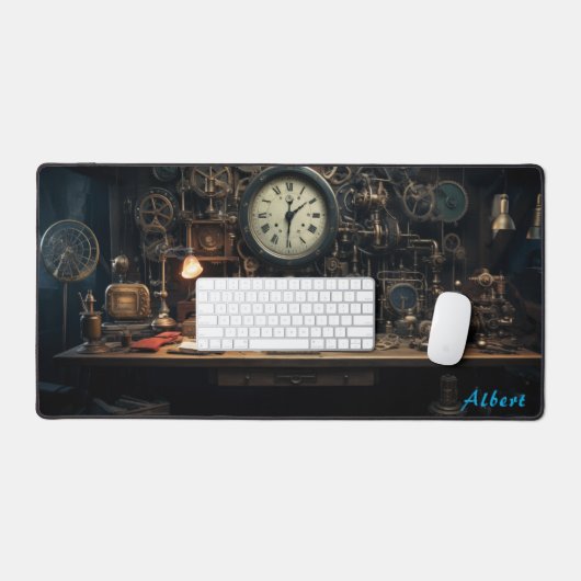 Erfindung Alchemy Steampunk Scribe Schreibtischunterlage (Tastatur & Maus)