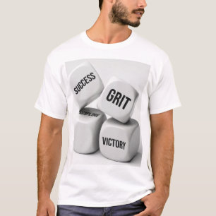 ERFOLG AUSDAUER DISCIPLIN SIEG - Minimalistisch We T-Shirt
