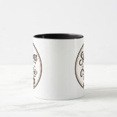 Erfolg beginnt mit Kaffee Motivations-Tassendesign Tasse (Zentrum)