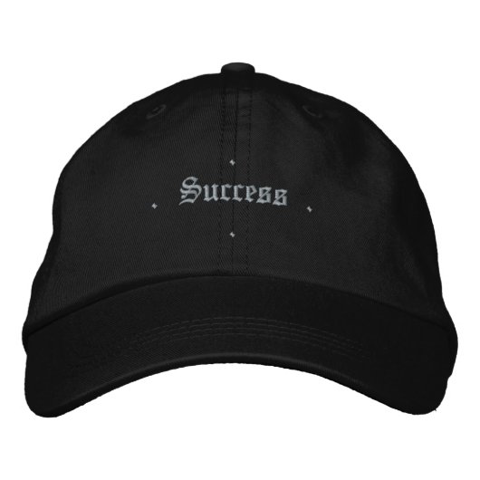 Erfolg beim inspirier von Motivierend Quotes-Cap o Bestickte Baseballkappe (Vorderseite)