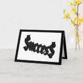 Erfolg = $cces$ karte (Gelbe Blume)