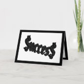 Erfolg = $cces$ karte (Vorderseite)