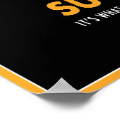 Erfolg durch Ziele Poster (Ecke)