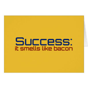 Erfolg: Er riecht wie Speck