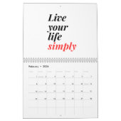 Erfolg erfordert Arbeit und Beharrlichkeit Kalender (Feb 2026)