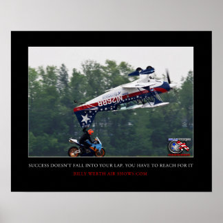 Erfolg...Erreiche es. Motivierend Poster