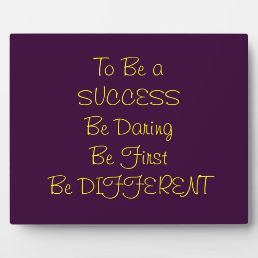 Erfolg Fotoplatte (Vorderseite)