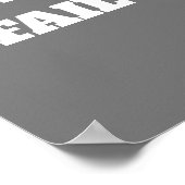 Erfolg gleicht vielen Fehlern Poster (Ecke)