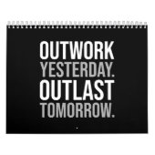 Erfolg Grind Entrepreneur Gym Hustle Inspiration Kalender (Titelbild)