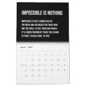 Erfolg Grind Entrepreneur Gym Hustle Inspiration Kalender (Mär 2027)