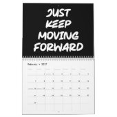 Erfolg Grind Entrepreneur Gym Hustle Inspiration Kalender (Feb 2027)